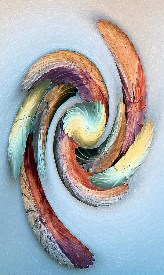 Abstract 4601-041020-swirl Photograph by Tam Ryan
