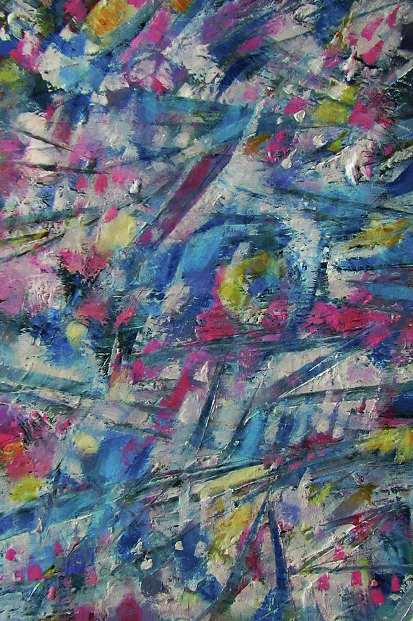 Abstract 5-10-20 Painting by Jean Batzell Fitzgerald