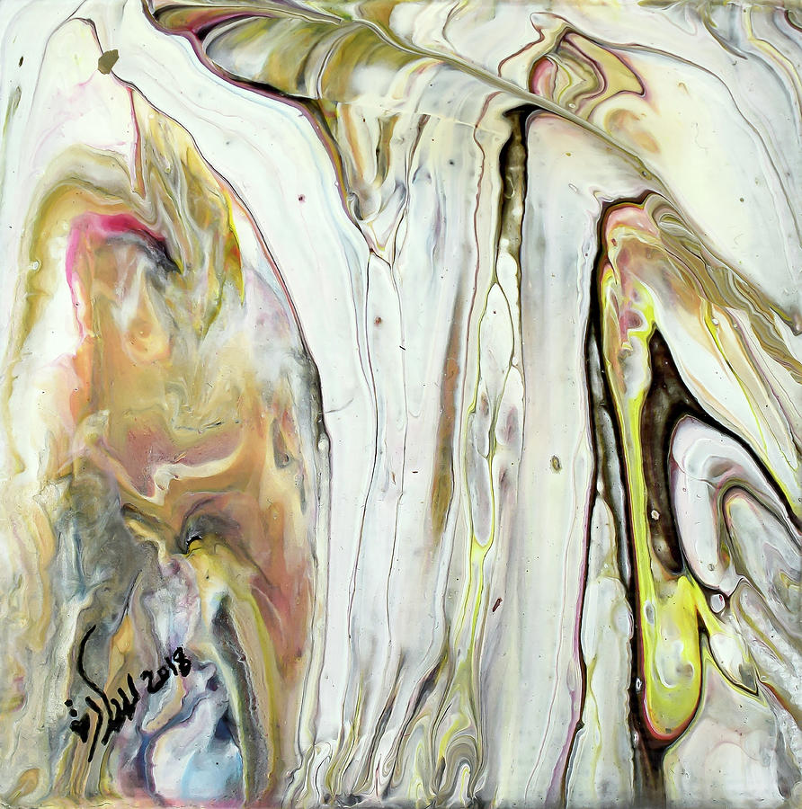 Abstract #6 Painting by Sarra Elgammal Abstract #6 Painting by Sarra Elgammal