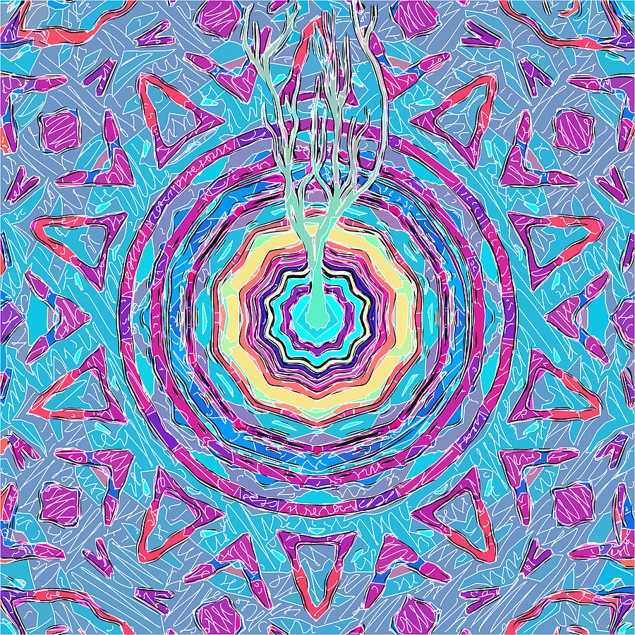 Abstract 6059 Mixed Media by David McKinney Abstract 6059 Mixed Media by David McKinney