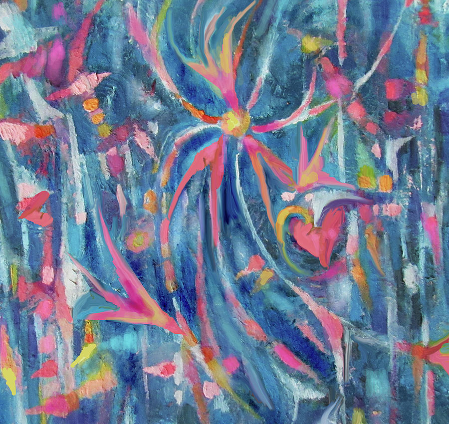 Abstract 7-1-20 Painting by Jean Batzell Fitzgerald