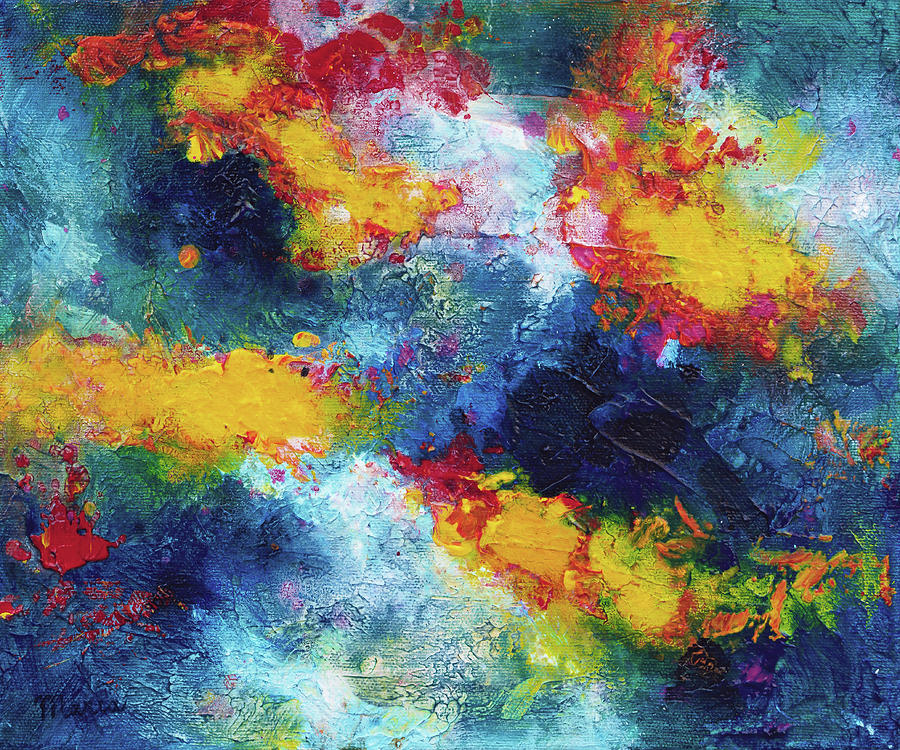 Abstract 97 Painting by Maria Meester