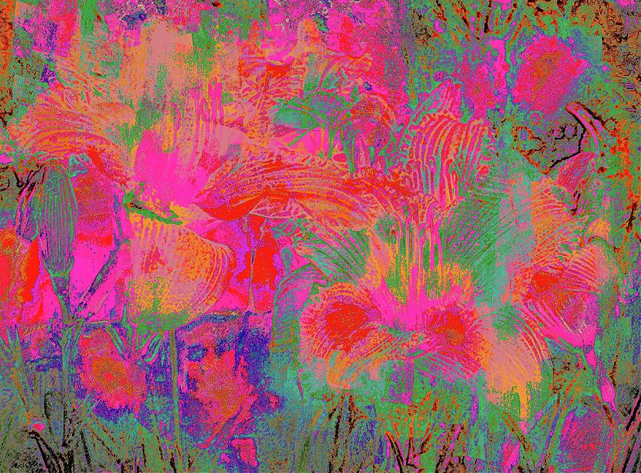 Abstract A Pastel  Digital Art by Don Wright