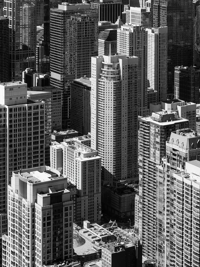 Abstract Aerial View of South Chicago Photograph by Shankar Adiseshan Abstract Aerial View of South Chicago Photograph by Shankar Adiseshan