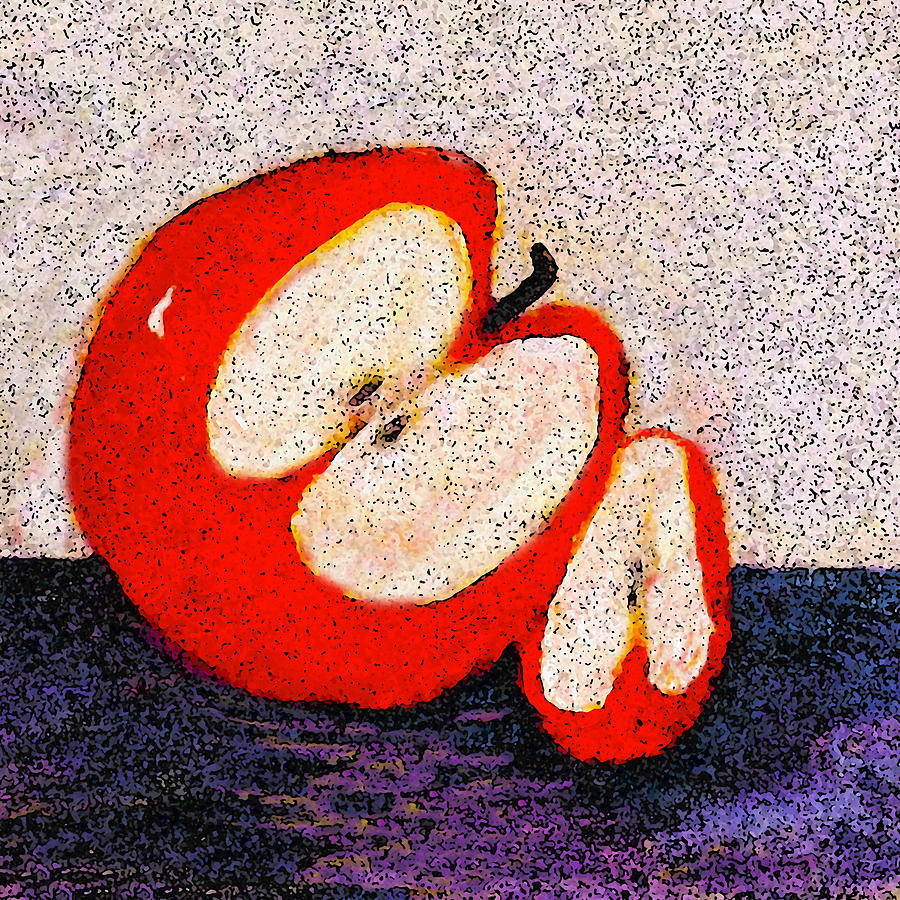 Abstract Apple Digital Digital Art by Dianna Lawson Fine Art America