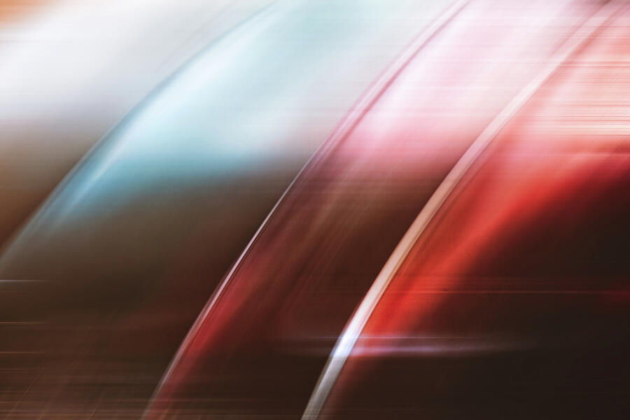 Abstract Curves Digital Art
