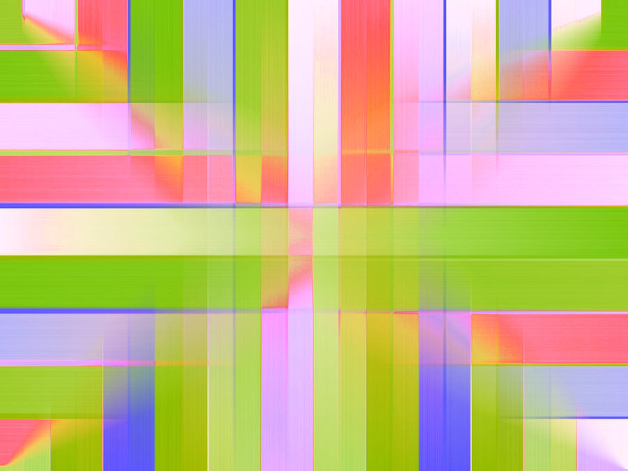 Abstract Art - 16 - Infrared - Purple Digital Art