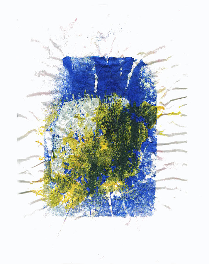 abstract art mixed media print No 15 Mixed Media by Malgorzata Hincza