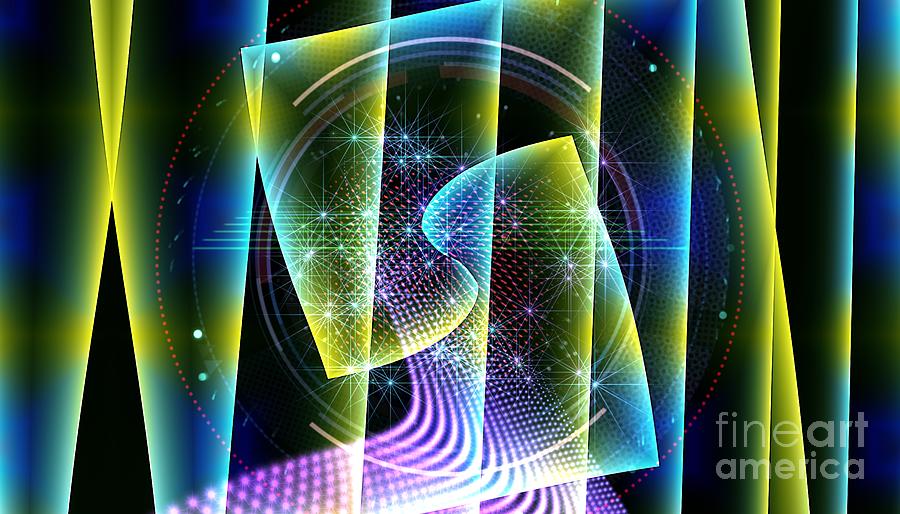 Abstract Artwork - Into The Void Pattern 190a Digital Art by Philip Preston