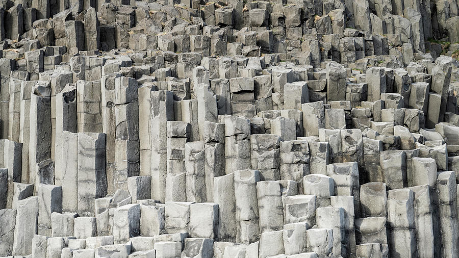 Abstract Basalt Columns Photograph by William Kennedy