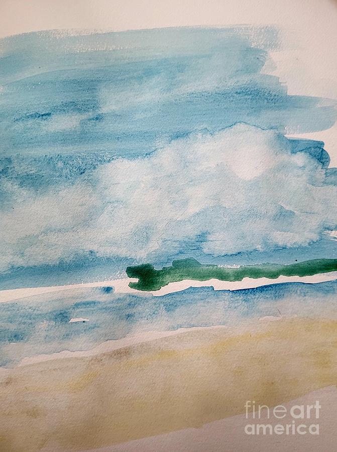 Abstract Beach Beauty Painting