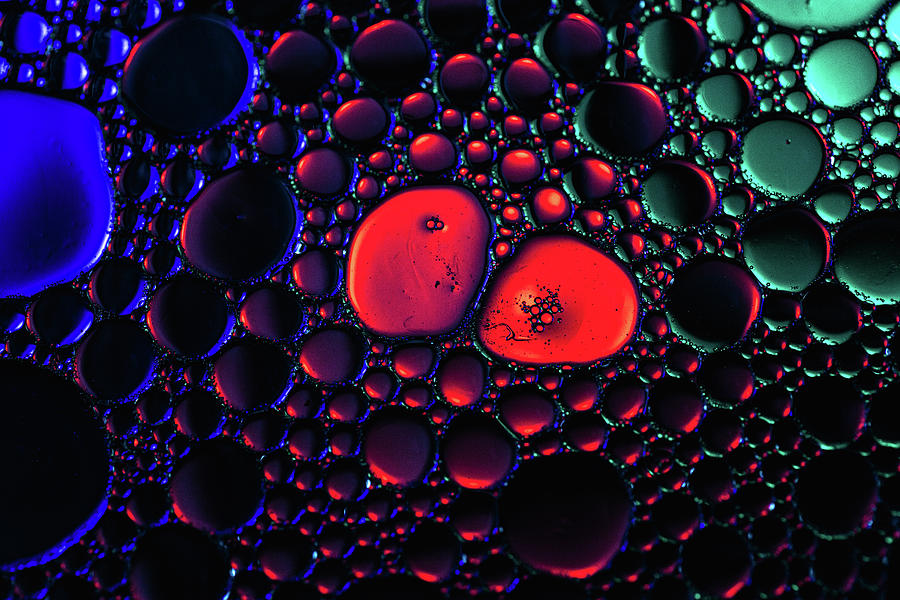Abstract Bubbles Photograph by Amelia Pearn