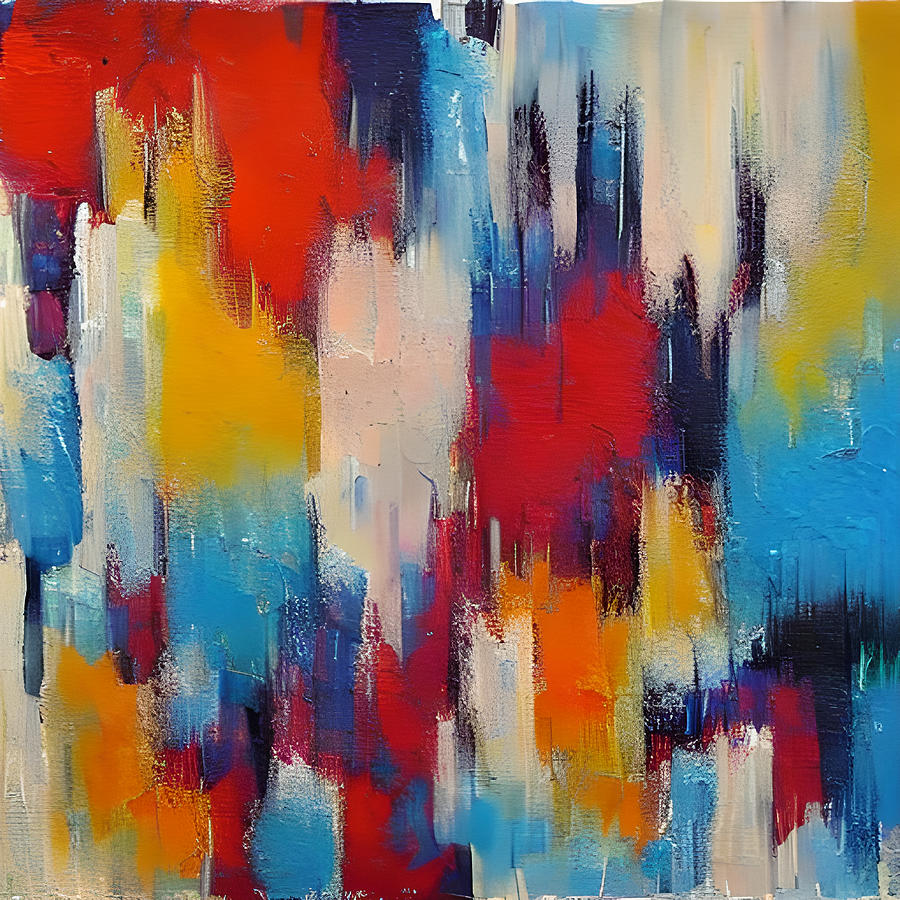 Abstract Painting Digital Art by Frida Miller Fine Art America