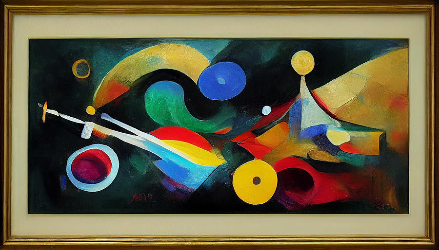 Abstract  Color  Composition  Oil  Painting  By  Kand  7e2b36f7  Fc97  64533e  90432645  64523bcb043 Painting