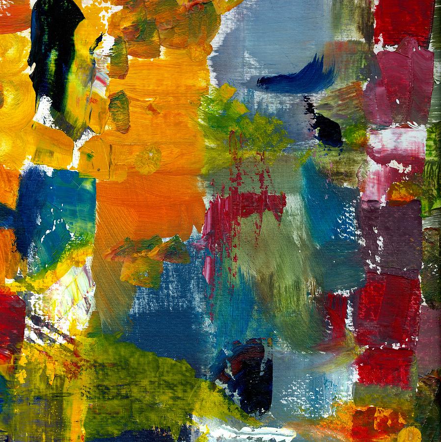 Abstract Painting - Abstract Color Relationships ll by Michelle Calkins