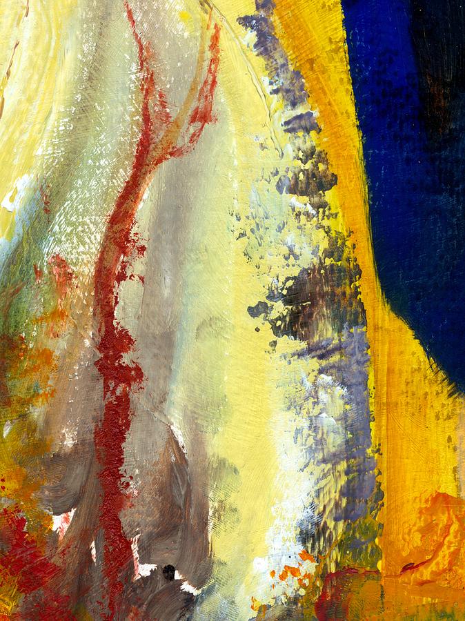 Abstract Color Study ll Painting by Michelle Calkins