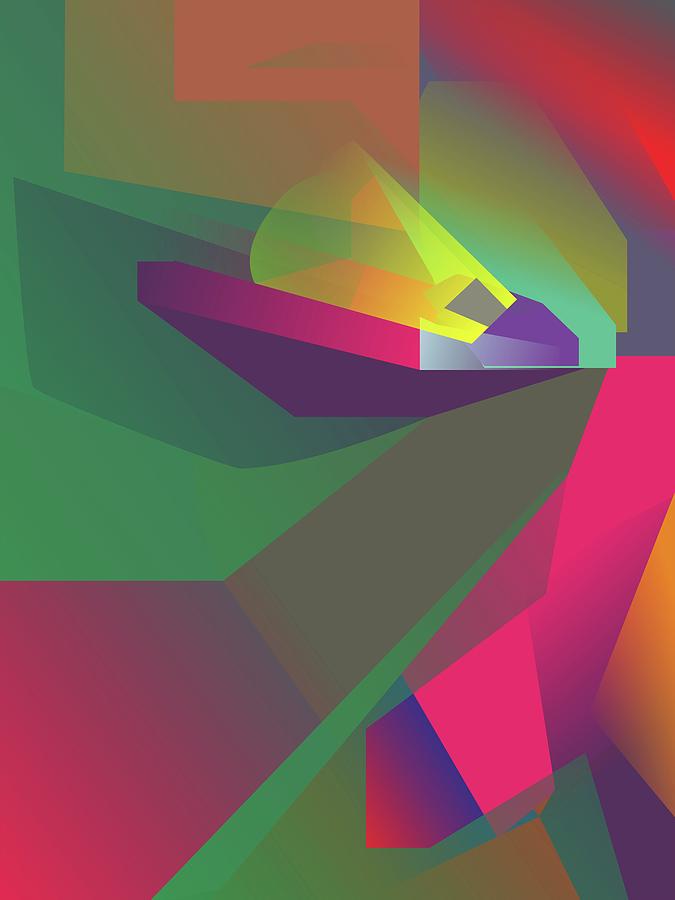 Abstract Colorful Gradient Pop Art 81 Digital Art