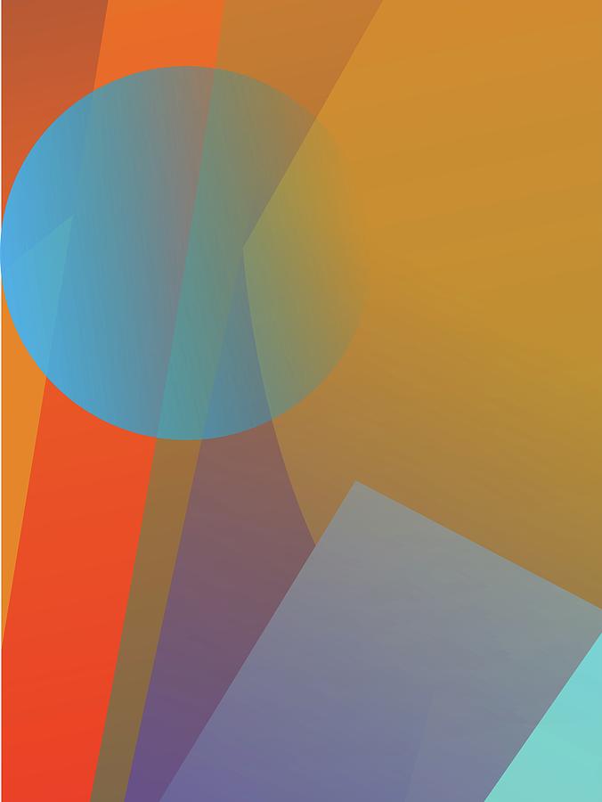 Abstract Colorful Gradient Pop Art 97 Digital Art