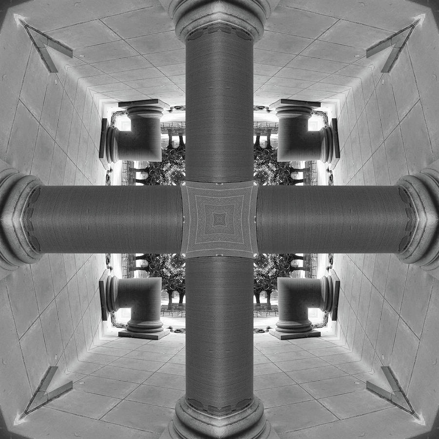 Abstract Columns 12 Photograph by Mike McGlothlen