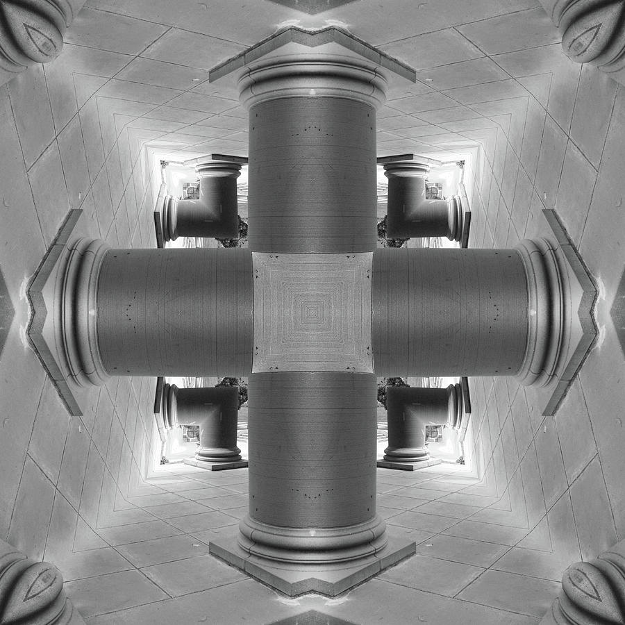 Abstract Columns 14 Photograph by Mike McGlothlen