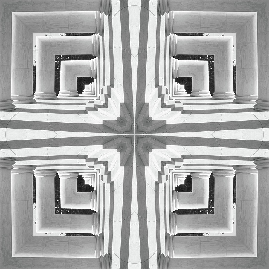 Abstract Columns 17 Photograph by Mike McGlothlen