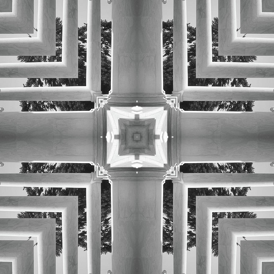 Abstract Columns 18 Photograph by Mike McGlothlen