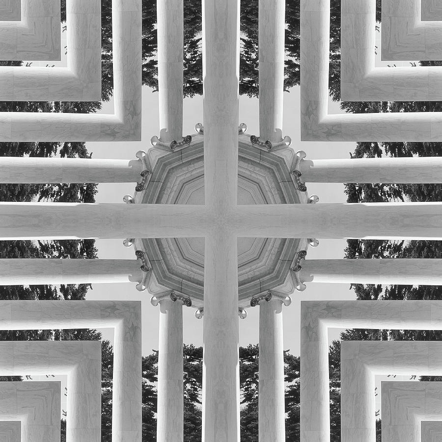 Abstract Columns 22 Photograph by Mike McGlothlen