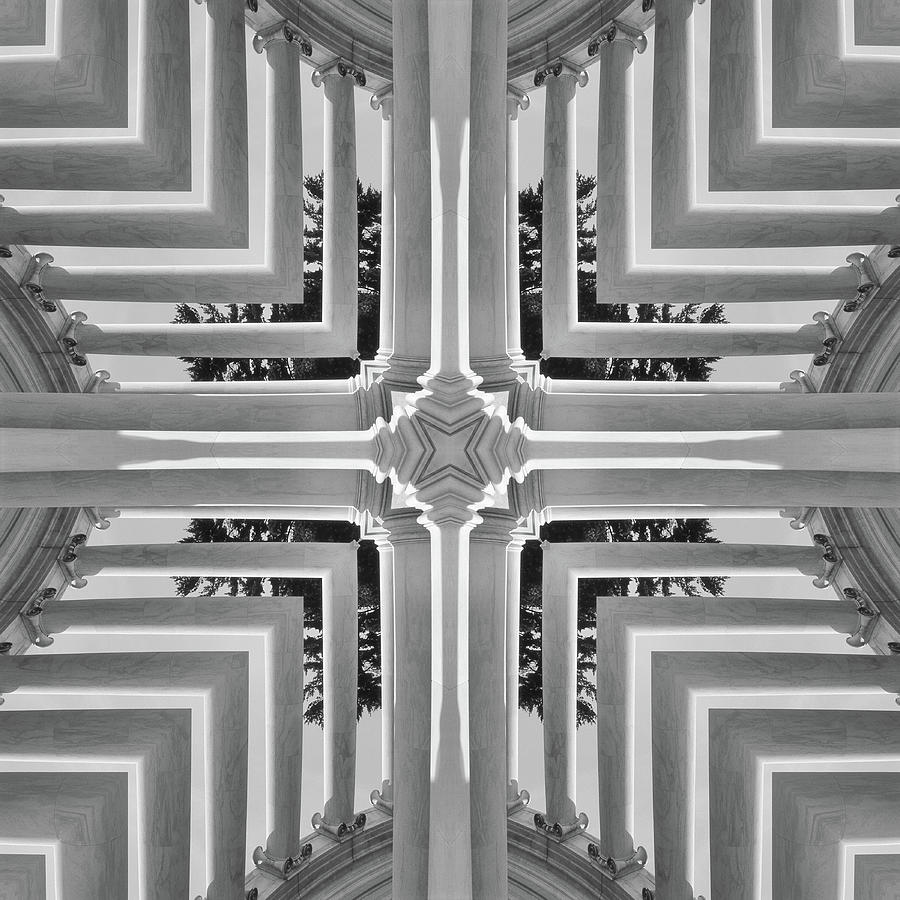 Abstract Columns 23 Photograph by Mike McGlothlen
