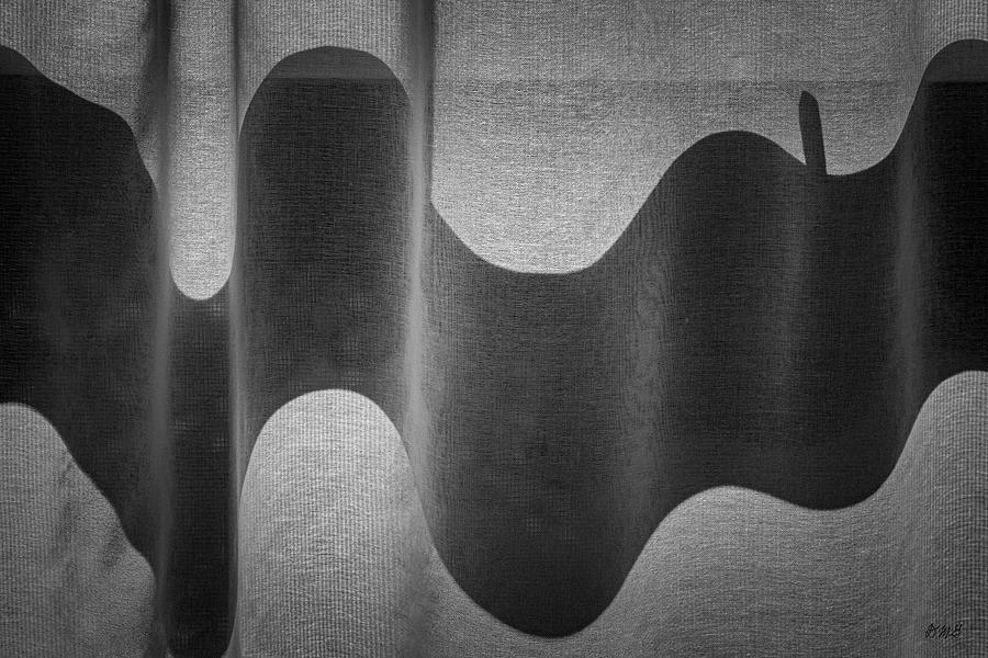 Abstract Curtain BW Photograph by David Gordon