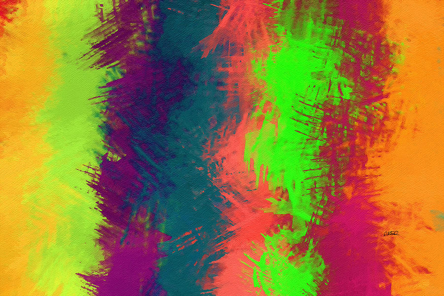 Abstract - DWP1050980 Painting by Dean Wittle