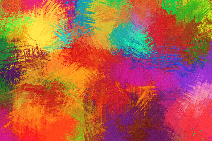 Abstract - DWP1084082 Painting by Dean Wittle
