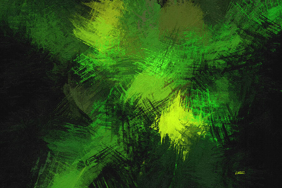 Abstract - DWP1118793 Painting by Dean Wittle