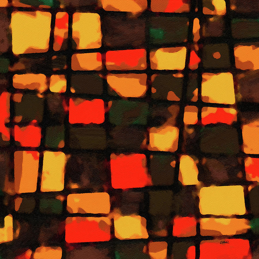 Abstract - DWP1135764 Painting by Dean Wittle