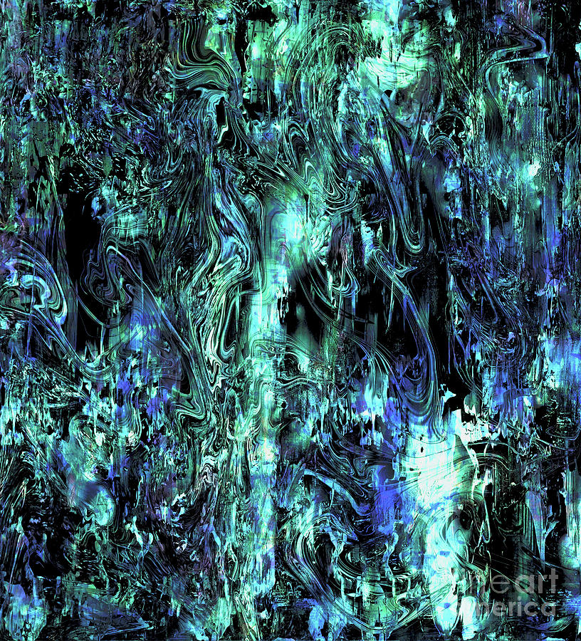Abstract Elegance II/1   Painting by Catalina Walker