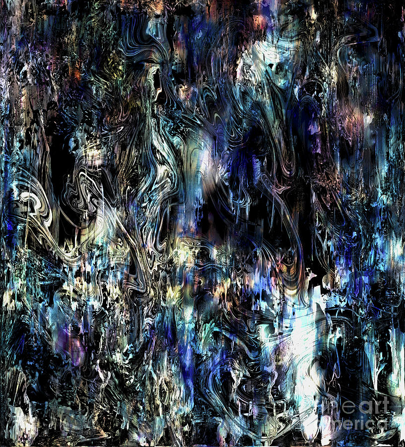 Abstract Elegance II/11 Painting by Catalina Walker