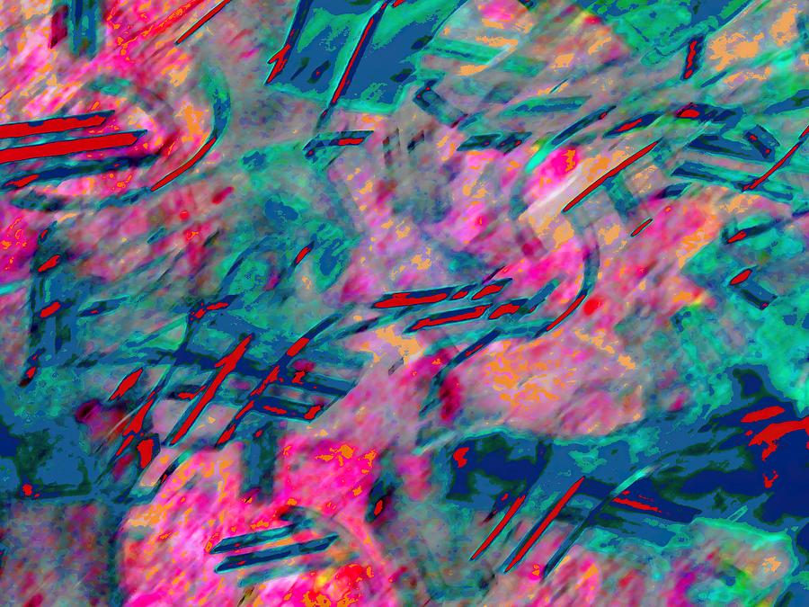 Abstract Expressionaryish #7 Digital Art by T Oliver