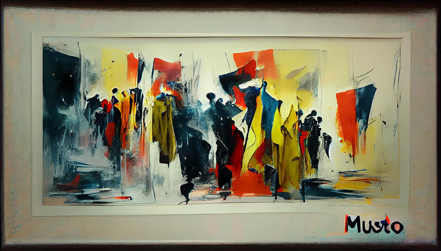 Abstract  Expressionist  Art  Style  Of  Show  Musto    6dfaad56  A35e  6450ff  A5645c  Ee6f2a564556 Painting
