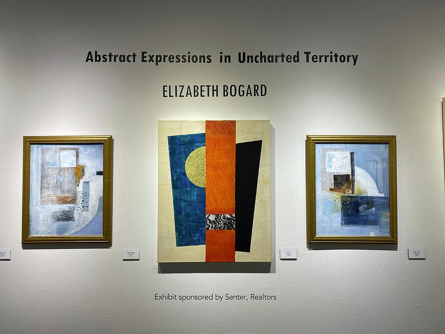 Abstract Expressions in Uncharted Territory  Mixed Media by Elizabeth Bogard