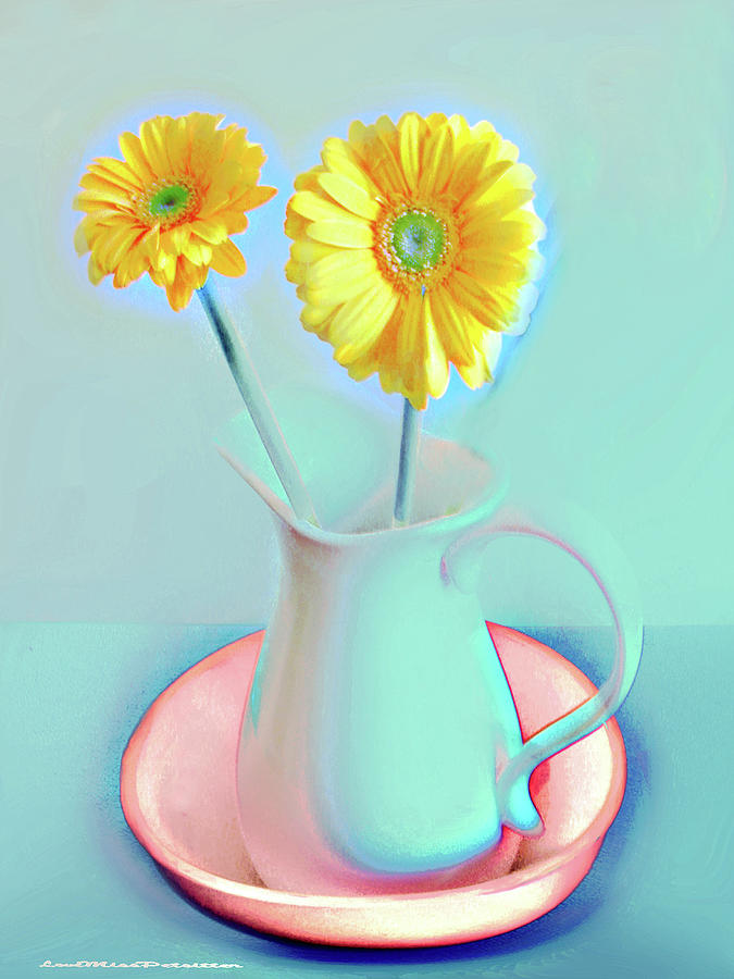 Art Gallery Online Digital Art - Abstract Floral Art 278 by Miss Pet Sitter