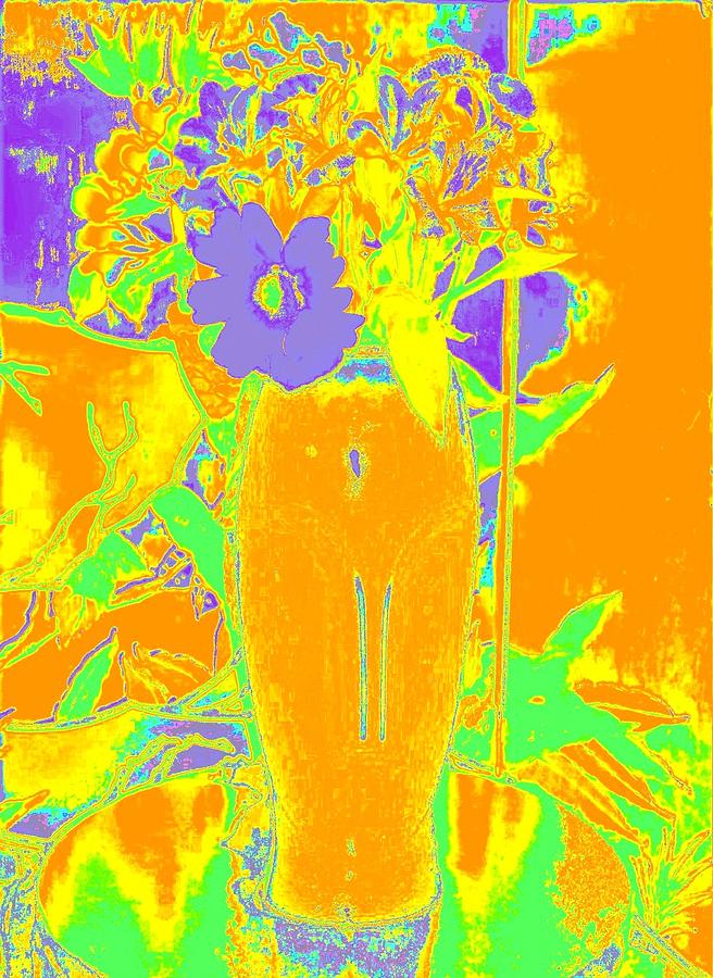 Abstract Floral Still Life - Three Photograph