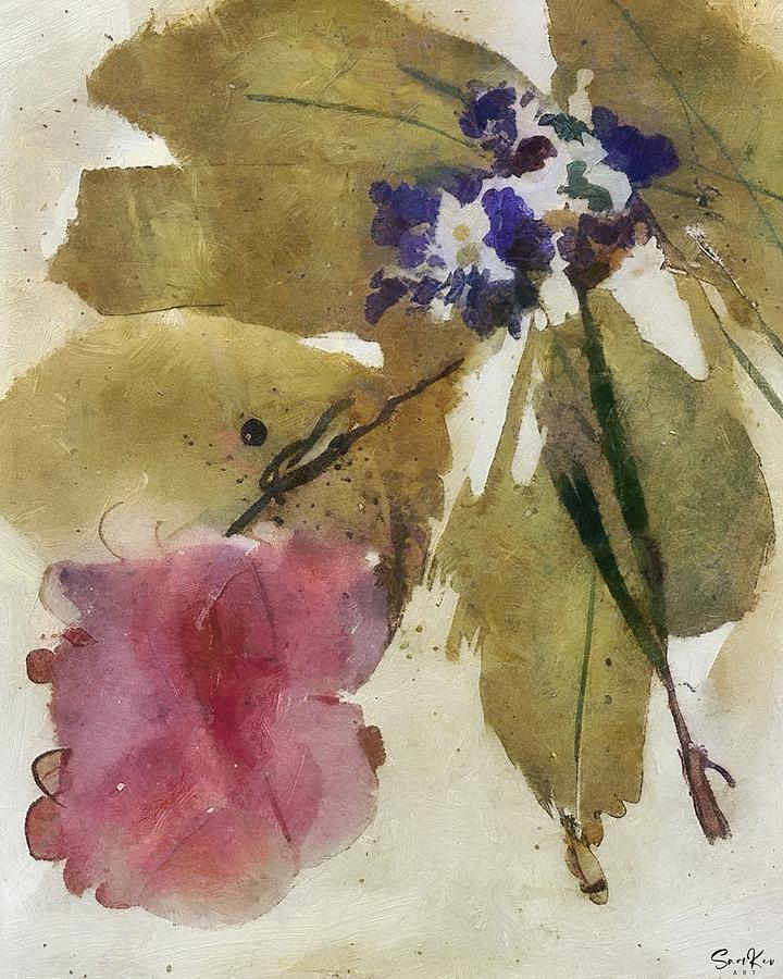 Abstract flower Digital Art by Samuel HUYNH Abstract flower Digital Art by Samuel HUYNH