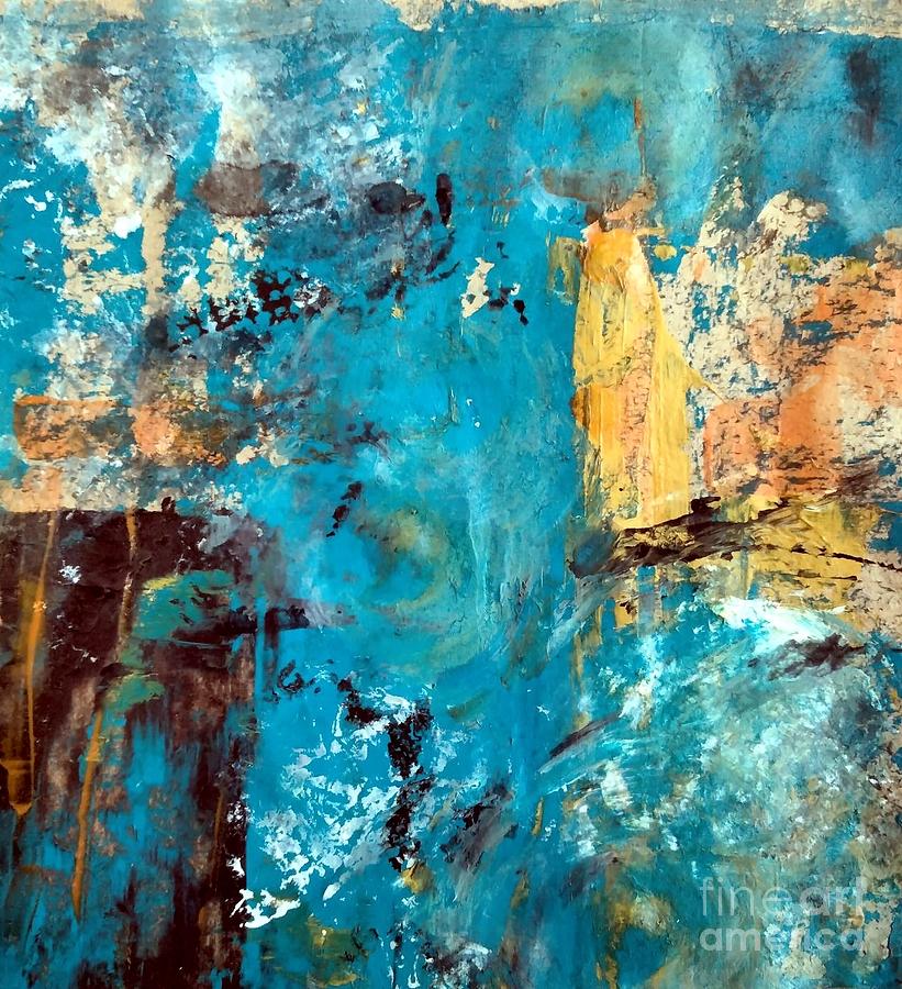 Abstract Freedom Painting by Deborah Ann Baker