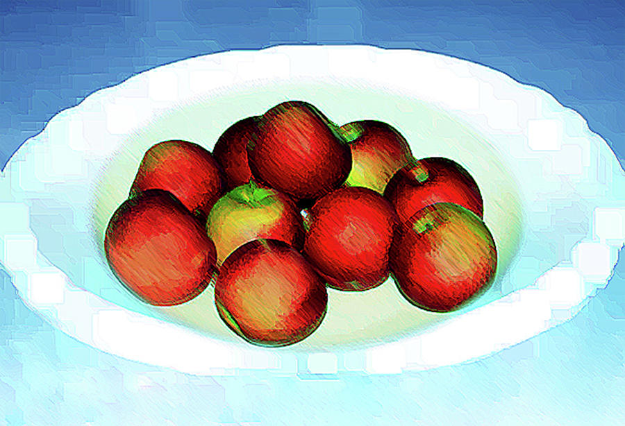 Abstract Fruit Art    141 Digital Art by Miss Pet Sitter