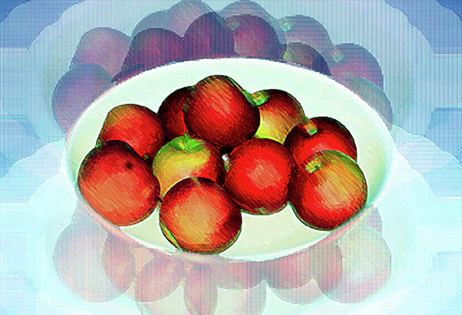 	Abstract Fruit Art  143  Digital Art by Miss Pet Sitter