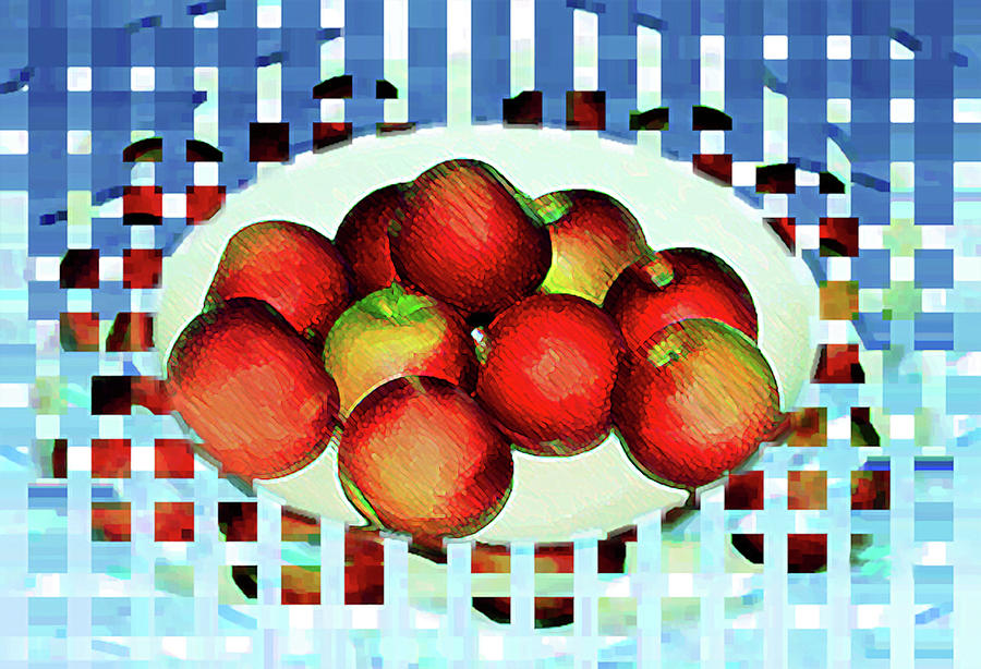 Abstract Fruit Art  144 Digital Art by Miss Pet Sitter