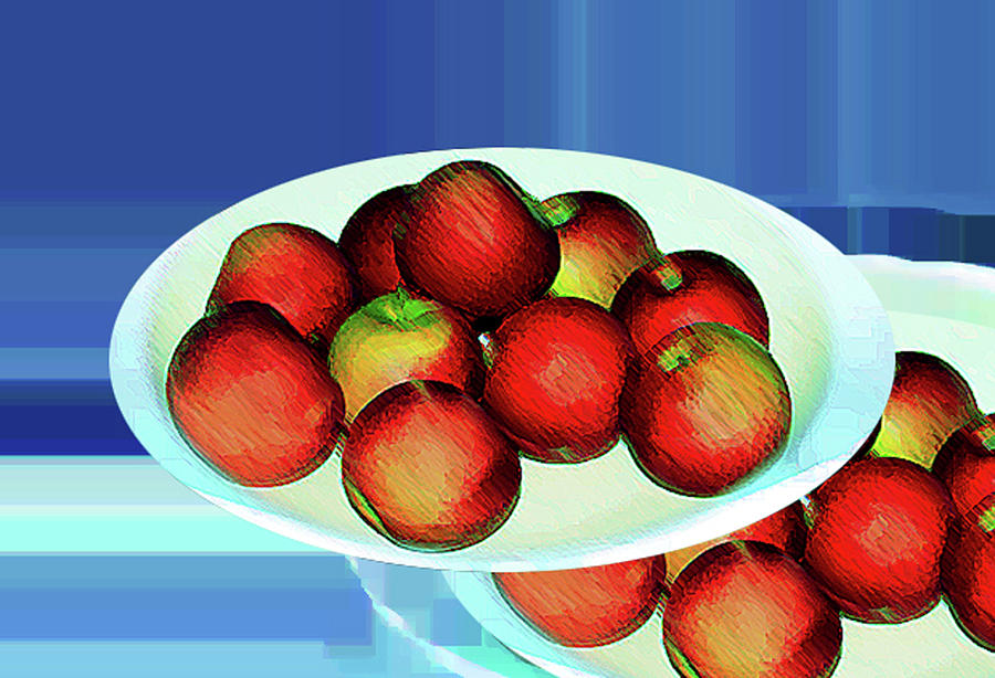 	Abstract Fruit Art  148. Digital Art by Miss Pet Sitter