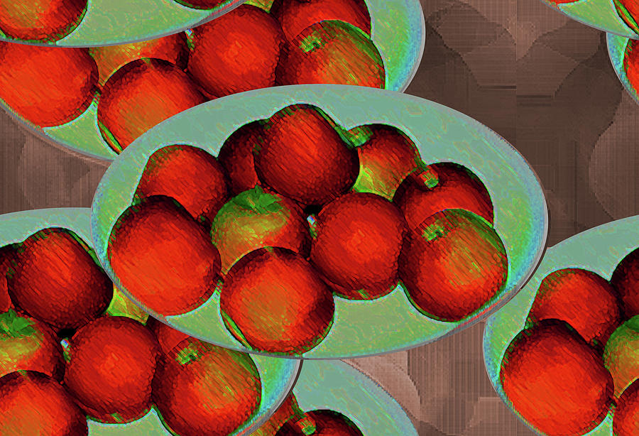 Abstract Fruit Art    199 Digital Art by Miss Pet Sitter