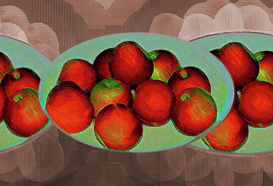 Abstract Fruit Art    201 Digital Art by Miss Pet Sitter