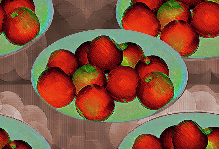 Abstract Fruit Art   202 Digital Art by Miss Pet Sitter