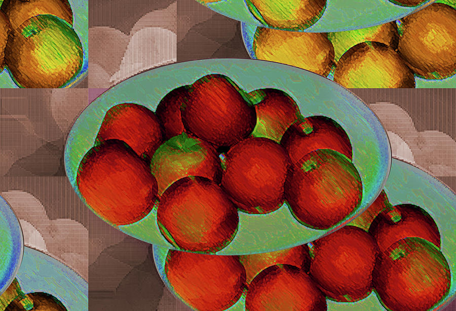 	Abstract Fruit Art    207 Digital Art by Miss Pet Sitter